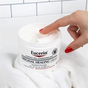 img 1 attached to 💧 Eucerin Оригинал без запаха целебный крем - 16 унций (набор из 2 штук)