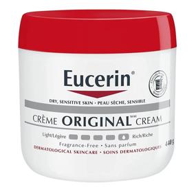 img 4 attached to 💧 Eucerin Оригинал без запаха целебный крем - 16 унций (набор из 2 штук)