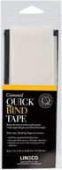 📚 lineco quick bind gummed tape: ideal book making tape, 2 x 36 inches, white (739-1202) logo