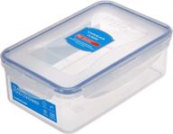 🔒 lock & lock 33.81-oz airtight rectangular food storage container: secure and convenient storage solution! логотип