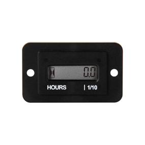 img 4 attached to 🌟 Digital LCD Hour Meter for ZTR Lawn Mower Tractor Generator Golf Cart Club Car Scrubber Marine ATV Motor Compressor and Other Powered Equipment - Runleader, Resettable Total Hours, 4.5V to 90V DC