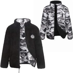 img 4 attached to 🧥 Rokka Rolla Reversible Boys' Clothing and Jackets: Lightweight and Resistant