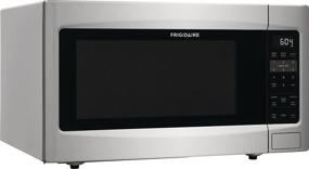 img 3 attached to Frigidaire Stainless Steel 2.2 Cu. Ft. Countertop Microwave