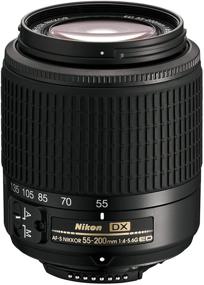 img 1 attached to International Version Nikon 55-200mm f/4-5.6G 📷 ED AF-S DX Autofocus Zoom Lens (Warranty Excluded)