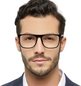 img 3 attached to 👓 MARE AZZURO Stylish Men's Reading Glasses - Optimal Strength Range from 1 to 6