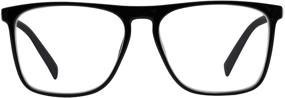 img 1 attached to 👓 MARE AZZURO Stylish Men's Reading Glasses - Optimal Strength Range from 1 to 6