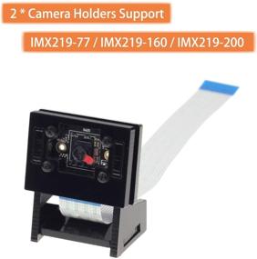 img 1 attached to 🔧 Makeronics Developer Kit for Jetson Nano: IMX 219-77 Camera, 64GB TF Card, Acrylic Case, Wireless Card