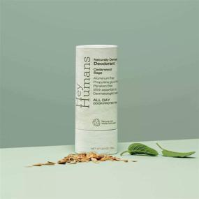 img 2 attached to 🌿 2oz Hey Humans Cedarwood Sage Natural Deodorant