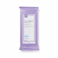 🧼 medline readybath unscented body cleansing cloths: bulk standard weight wipes (240 wipes total) logo