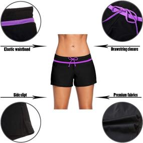 img 2 attached to Sports Swimsuit Tankinis Swimwear XXX Large Women's Clothing