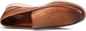 img 2 attached to Rockport Garett Venetian Loafer Cognac Men's Shoes for Loafers & Slip-Ons