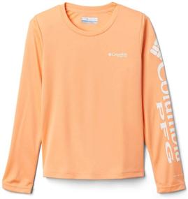 img 1 attached to 👚 Columbia Long Sleeve Tidal Tee for Girls