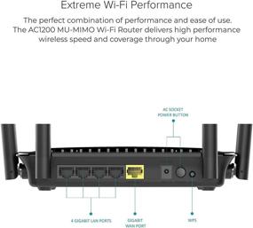 img 3 attached to D-Link DIR-842 AC1200 WiFi Router: Wide Coverage, Gigabit MU-MIMO, Easy Setup & Parental Controls, Black (Discontinued)