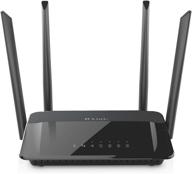 d-link dir-842 ac1200 wifi router: wide coverage, gigabit mu-mimo, easy setup & parental controls, black (discontinued) logo