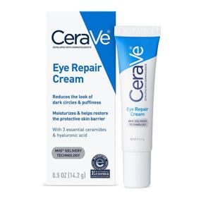 img 4 attached to 👁️ Cerave Eye Repair Cream - Dark Circle and Puffiness Treatment for Delicate Under Eye Skin - 0.5 oz