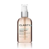 🌹 clarityrx cleanse vitamin infused cleanser: rose face wash for all skin types - 4 fl oz logo