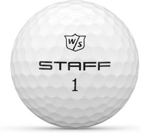 img 3 attached to 🏌️ Wilson Staff Model Golf Ball - Pack of 12