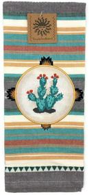img 2 attached to 🌵 Southwest Craze Appliqued and Jacquard Tea Towel Set by Kay Dee Designs