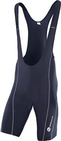 img 4 attached to 🚴 Sponeed Men's Cycling Bib Shorts - Padded Breathable Biker Bibs for Racing, UPF 50+