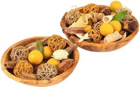 img 2 attached to 🍊 ANDALUCA Citrus Blossom Botanical Netti Bag Fragrance Potpourri