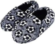 👞 tirzrro winter slippers for boys with memory foam - indoor shoes logo