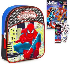 img 4 attached to Marvel Spiderman Backpack for Toddlers and Preschoolers: Fun and Practical!