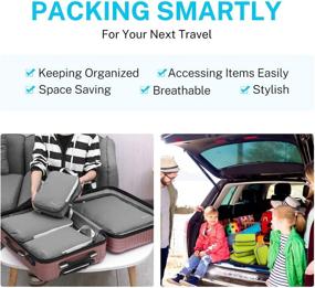 img 1 attached to Gonex Compression Packing Expandable Organizers Travel Accessories for Packing Organizers