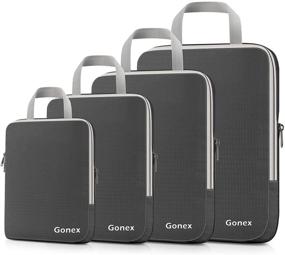 img 4 attached to Gonex Compression Packing Expandable Organizers Travel Accessories for Packing Organizers