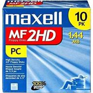 📼 maxell предварительно отформатированный mf2hd 1.44мб 3.5 hd 10-пакет логотип