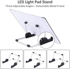 img 1 attached to A4 LED Light Pad Kit for Diamond Painting, Artcraft Tracing Light Table with Tools and Accessories for 5D Full Drill & Partial Drill Diamond Painting