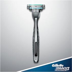 img 2 attached to Sensitive Men's Disposable Razors - Gillette Mach3, Pack of 6