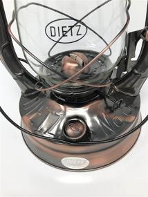 img 2 attached to 🏕️ Enhance Your Outdoor Adventures with the Dietz #8 Bronze Air Pilot Oil Burning Lantern