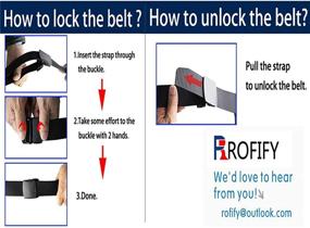 img 2 attached to 🎖️ ROFIFY Tactical Buckle BM NAVY 143 - Enhancing Military Strength Men's Accessories and Belts