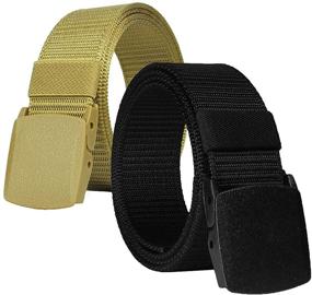 img 4 attached to 🎖️ ROFIFY Tactical Buckle BM NAVY 143 - Enhancing Military Strength Men's Accessories and Belts