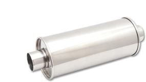 img 1 attached to 🚗 Enhance Your Ride with the Vibrant 1119 Stainless Steel Round Muffler