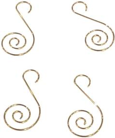 img 1 attached to Kurt Adler 60-Piece Gold Ornament Hooks Set