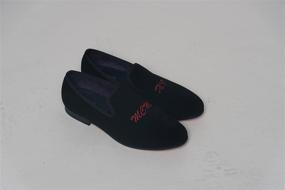 img 1 attached to 👞 Black Classic Man Bespoke Loafers - Men's Shoe Enhancing Style and Comfort with Sleek Design