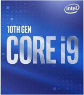 high-performance intel core i9-10900 desktop processor: 10 cores, up to 5.2 ghz, lga 1200, intel 400 series chipset, 65w logo