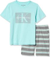 calvin klein pieces shorts peach boys' clothing at clothing sets logo