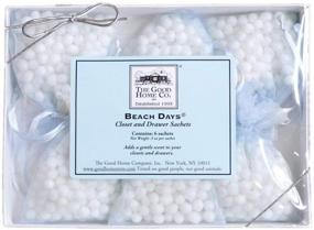 img 2 attached to 🌴 The Good Home Co Beach Days Sachets for Closets and Drawers, 0.5 oz