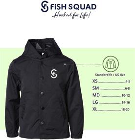 img 1 attached to 🐠 Fish Squad Hoodies: Comfortable Boys' Clothing in Fashionable Hoodies & Sweatshirts for Toddlers