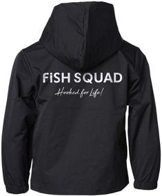img 4 attached to 🐠 Fish Squad Hoodies: Comfortable Boys' Clothing in Fashionable Hoodies & Sweatshirts for Toddlers