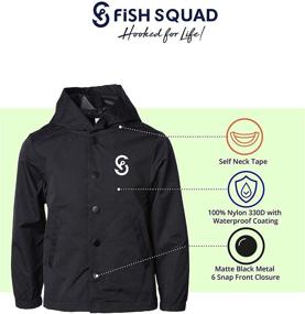 img 3 attached to 🐠 Fish Squad Hoodies: Comfortable Boys' Clothing in Fashionable Hoodies & Sweatshirts for Toddlers