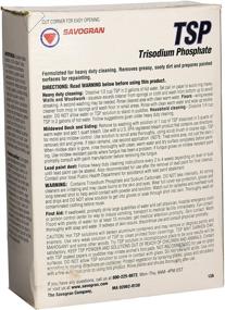 img 1 attached to Powerful Cleaning Agent: Savogran 10622 Trisodium Phosphate (TSP) 4.5lbs