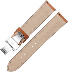 img 2 attached to 👌 I-Strap Leather Release Deployant Buckle: Experience Unparalleled Convenience and Style