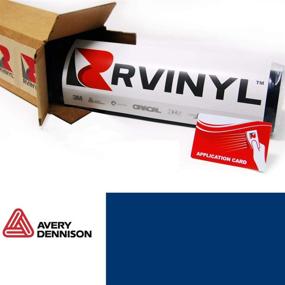 img 4 attached to Avery Dennison SW900 677-O Gloss Blue Supreme Wrapping Film Vinyl Vehicle Car Wrap Sheet Roll - (12&#34