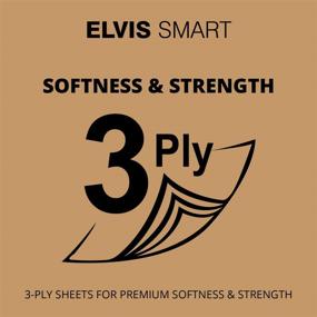 img 1 attached to 🧻 Elvissmart Ultra Soft Bamboo Toilet Paper - 200 Sheets/Roll for Premium Comfort and Durability - 3600 Total Bath Tissue Rolls