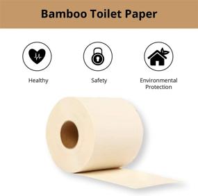 img 2 attached to 🧻 Elvissmart Ultra Soft Bamboo Toilet Paper - 200 Sheets/Roll for Premium Comfort and Durability - 3600 Total Bath Tissue Rolls