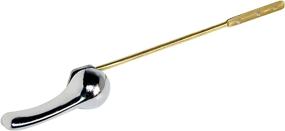 img 4 attached to 🚽 DANCO Toilet Handle Replacement - Chrome Finish, 8 inch - 1-Pack (80806): Find the Perfect Replacement for Your Toilet Handle!