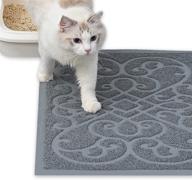 🐾 petlike cat litter mat - durable kitty litter trapping mat for cats - waterproof & phthalate free - available in 3 sizes - non-slip bottom - gentle on paw, easy to clean logo